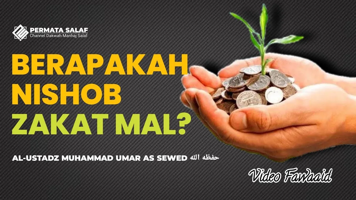 Memahami Nishab Zakat sebagai Ambang Wajib Zakat