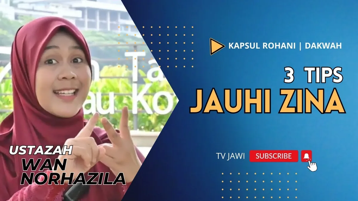 jauhi zina