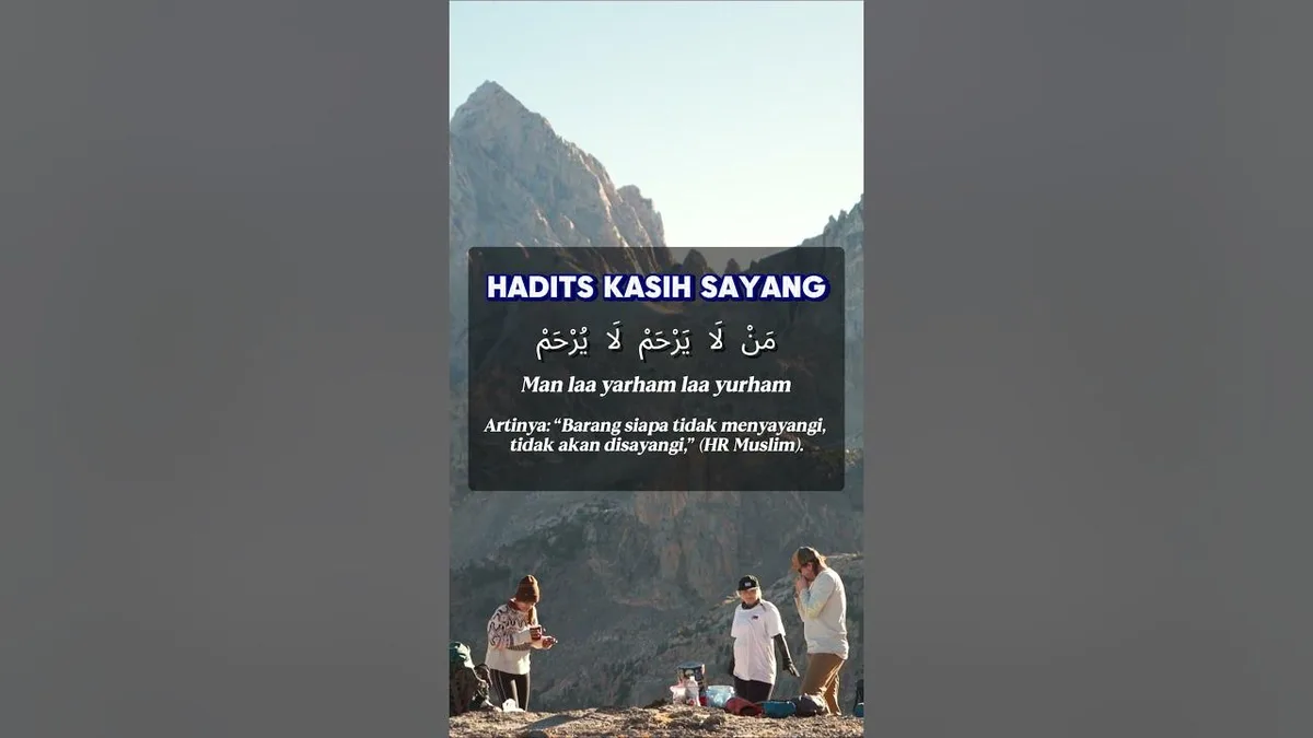 hadits kasih sayang