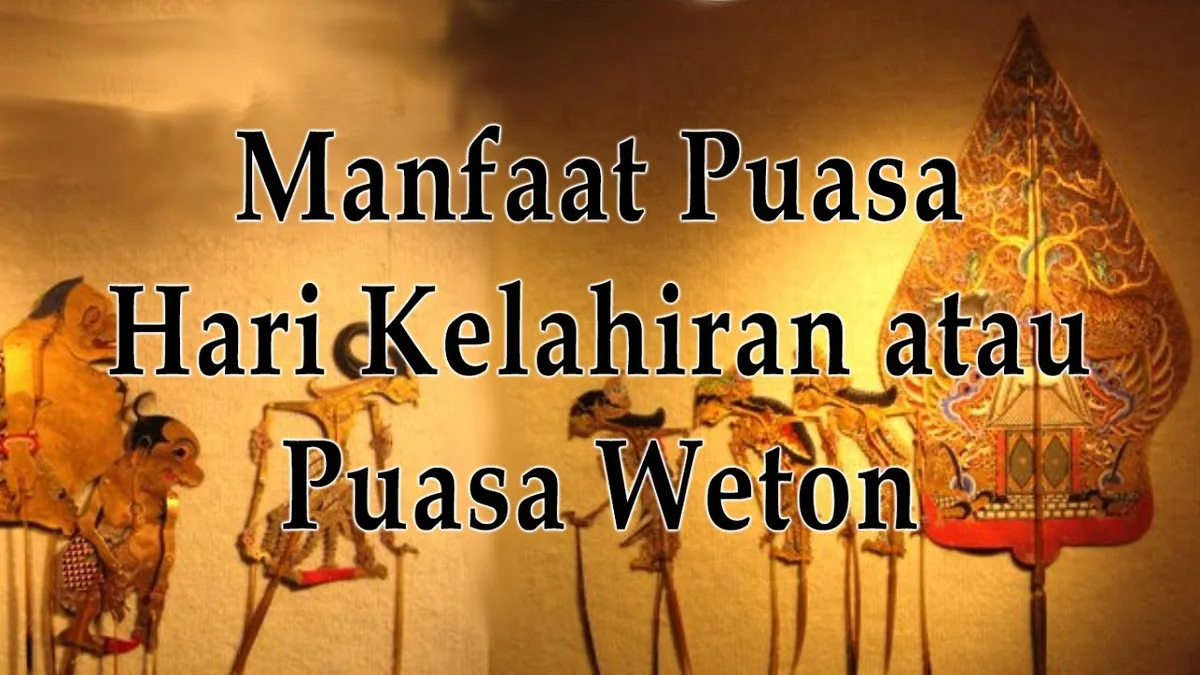puasa weton