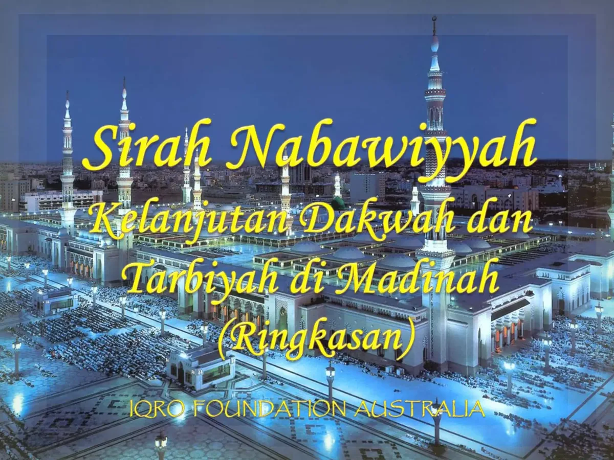 dakwah dan tarbiyah