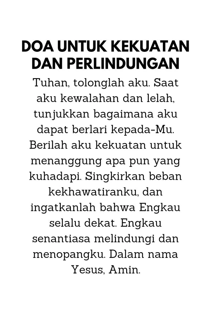 Doa Perlindungan Lengkap Arab, Latin, dan Artinya