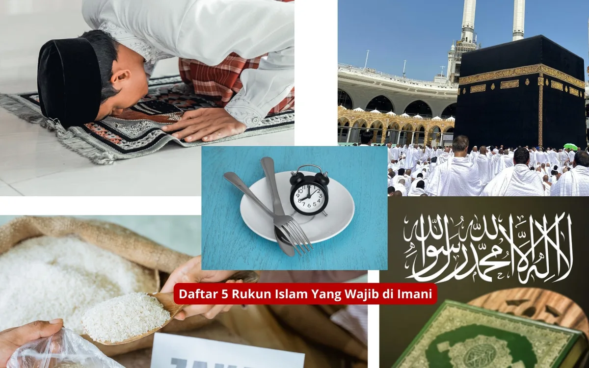 rukun islam ada 5