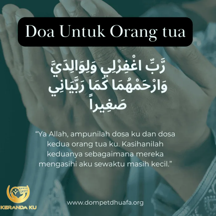 kirim doa untuk orang tua