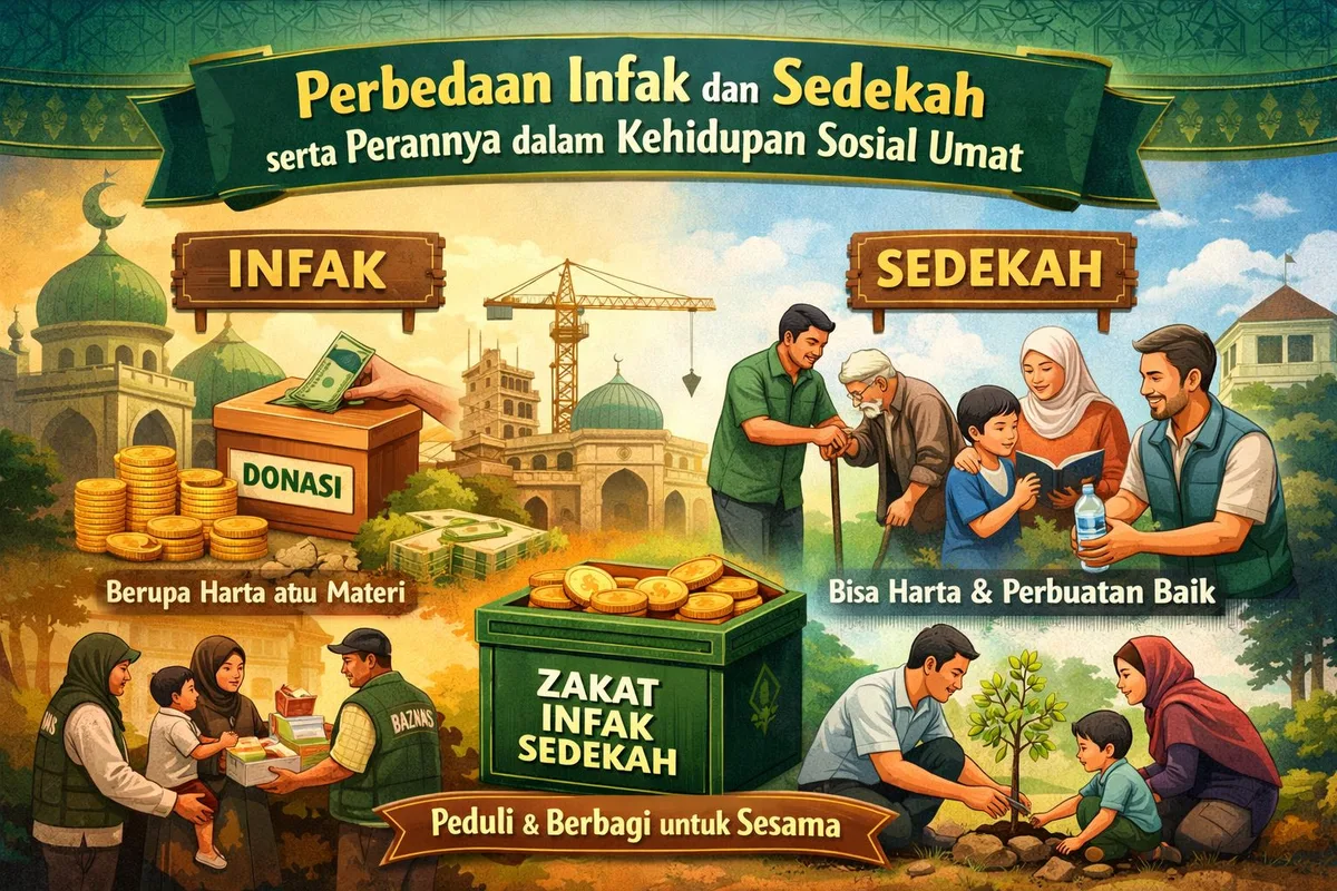 Mengenal Sedekah Sosial dan Mengapa Ia Berbeda dari Sedekah