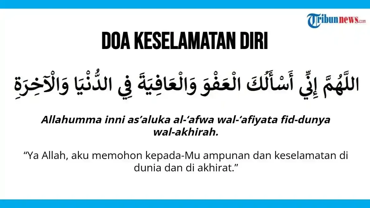 doa selamat