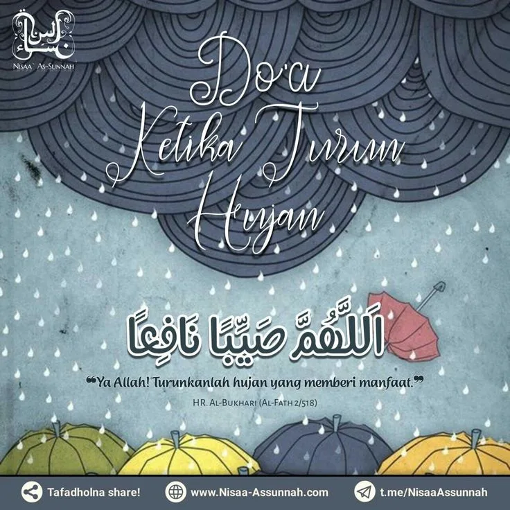 doa hujan deras