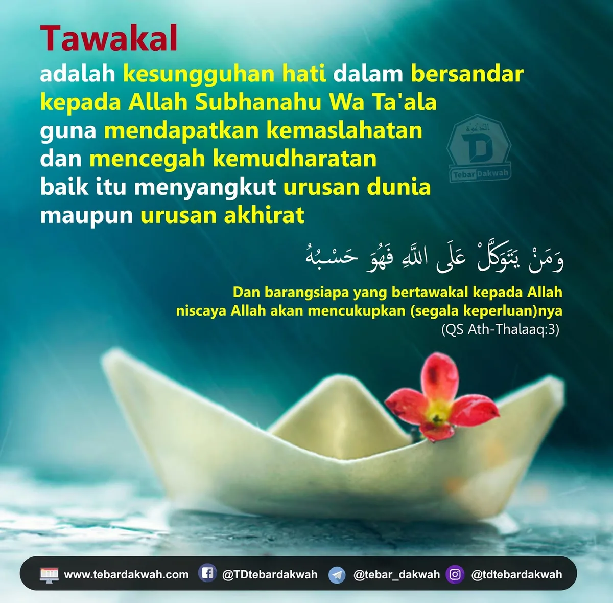 contoh tawakal - Tawakal Itu Apa Sebenarnya? Meluruskan Pemahaman yang