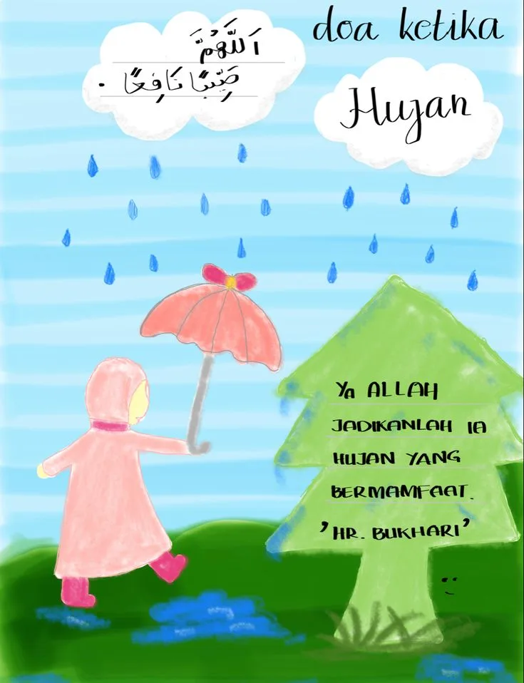 doa hujan deras