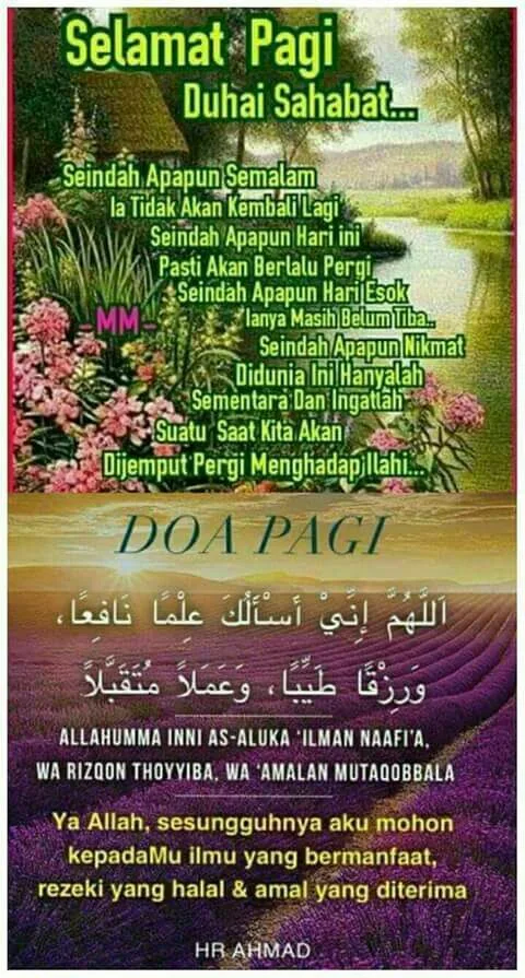 Tabel Perbandingan Bacaan Doa Selamat Berdasarkan Situasi