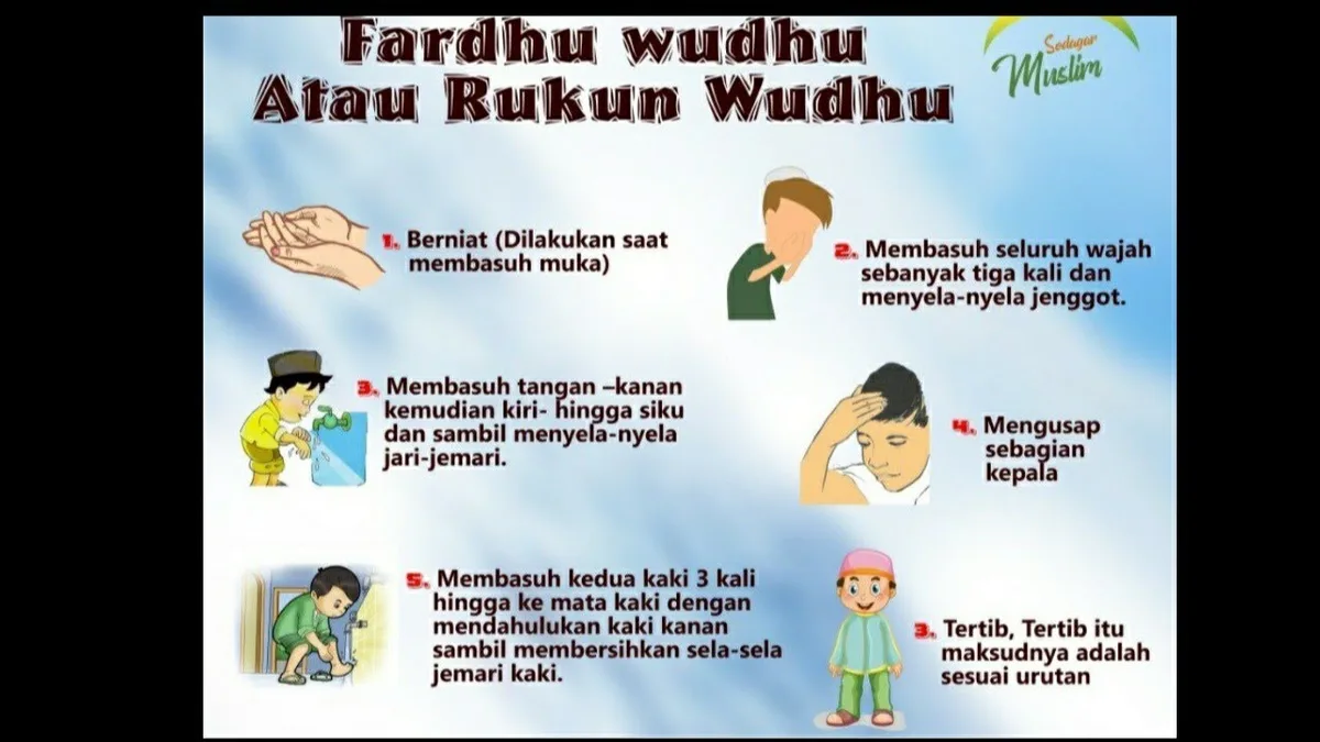 rukun wudhu - Hal-Hal yang Membatalkan Wudhu dan Kaitannya dengan Rukun