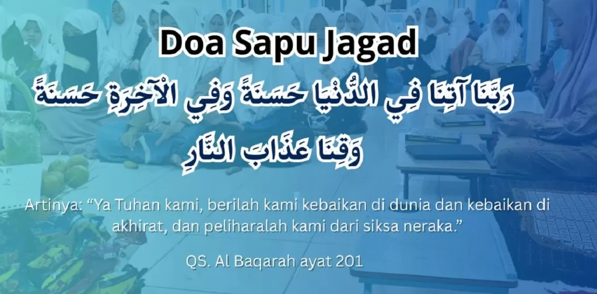 Mengajarkan Doa Sapu Jagat Kepada Anak dan Keluarga