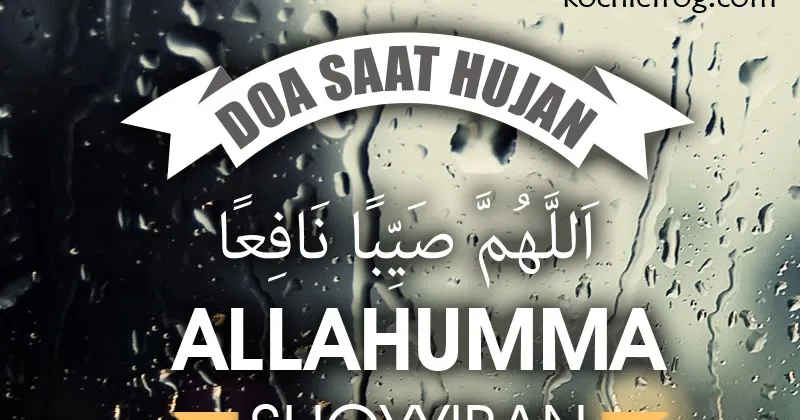 doa ketika hujan