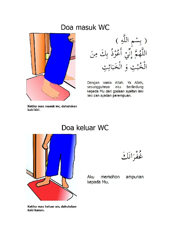 Tips Konsisten Mengamalkan Doa Masuk WC dan Keluar WC