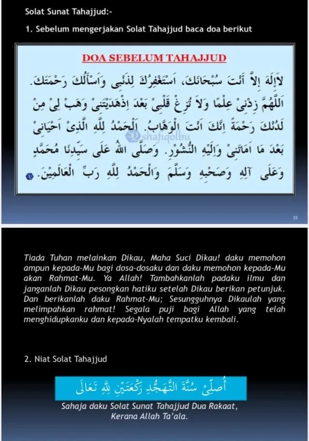 Doa Tahajud Detik: Membaca Doa dengan Bantuan Aplikasi
