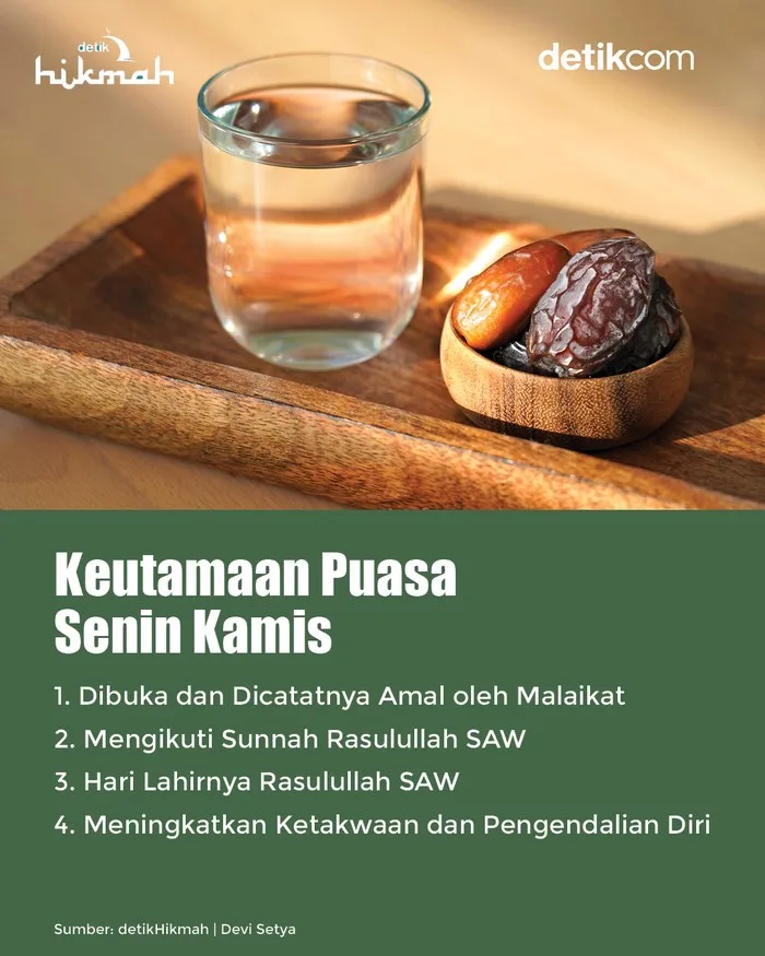 Perbedaan Puasa Senin Kamis dengan Puasa Sunnah Lainnya