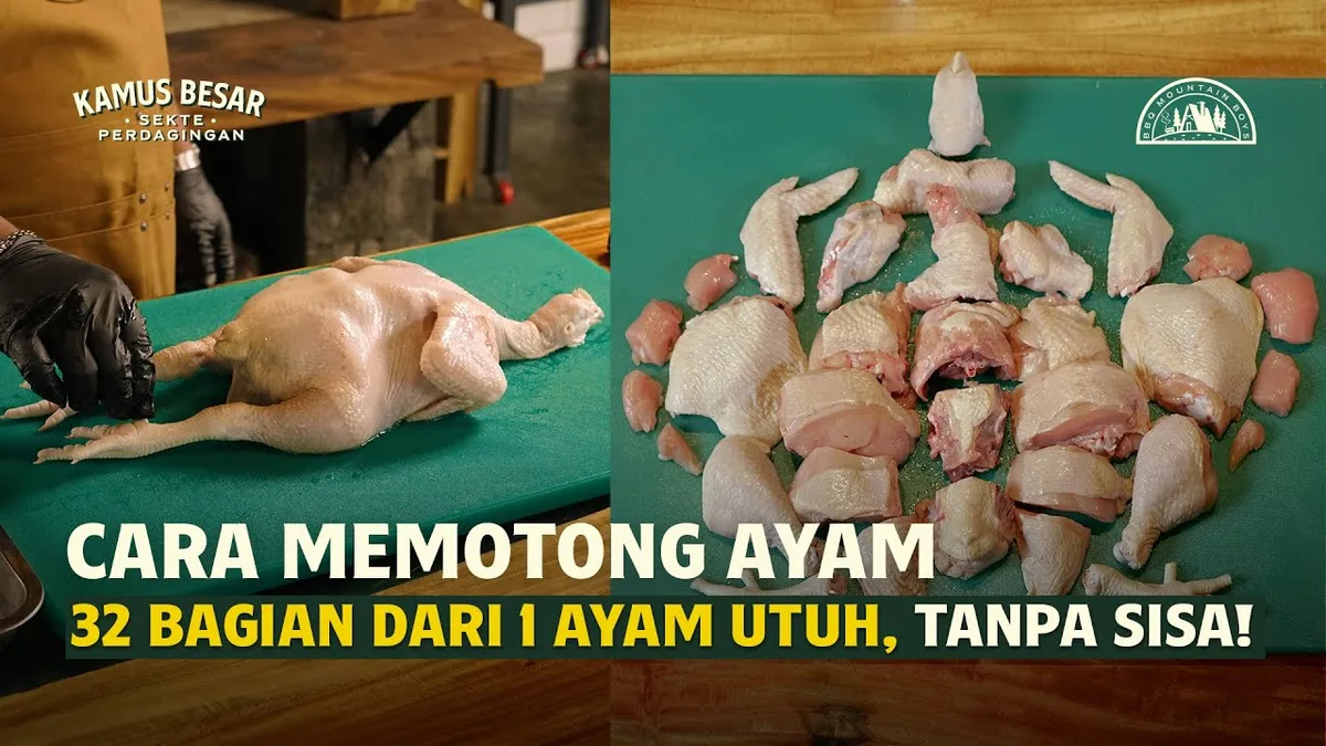 doa memotong ayam: Rekomendasi Alat dan Perlengkapan Pendukung Proses