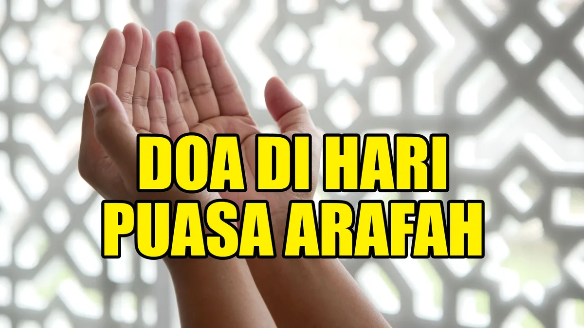 doa puasa arafah