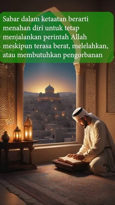 Tabel Ringkasan Tingkatan Sabar dan Ciri Utamanya