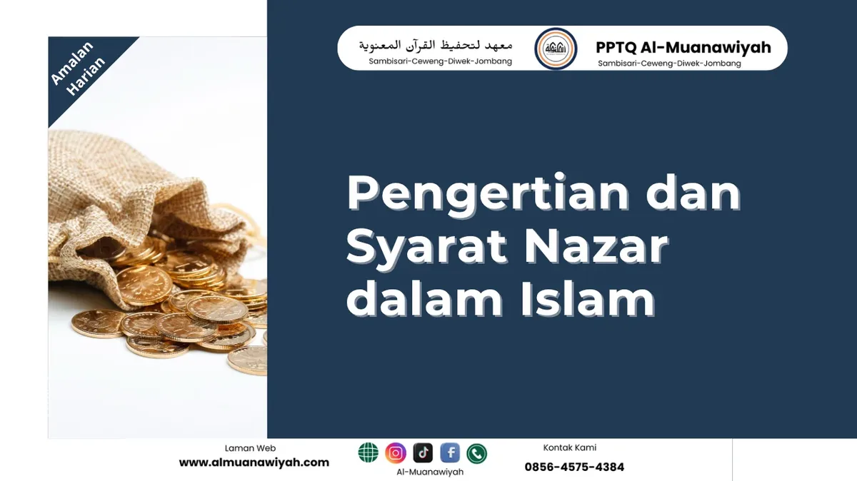 nazar dalam islam