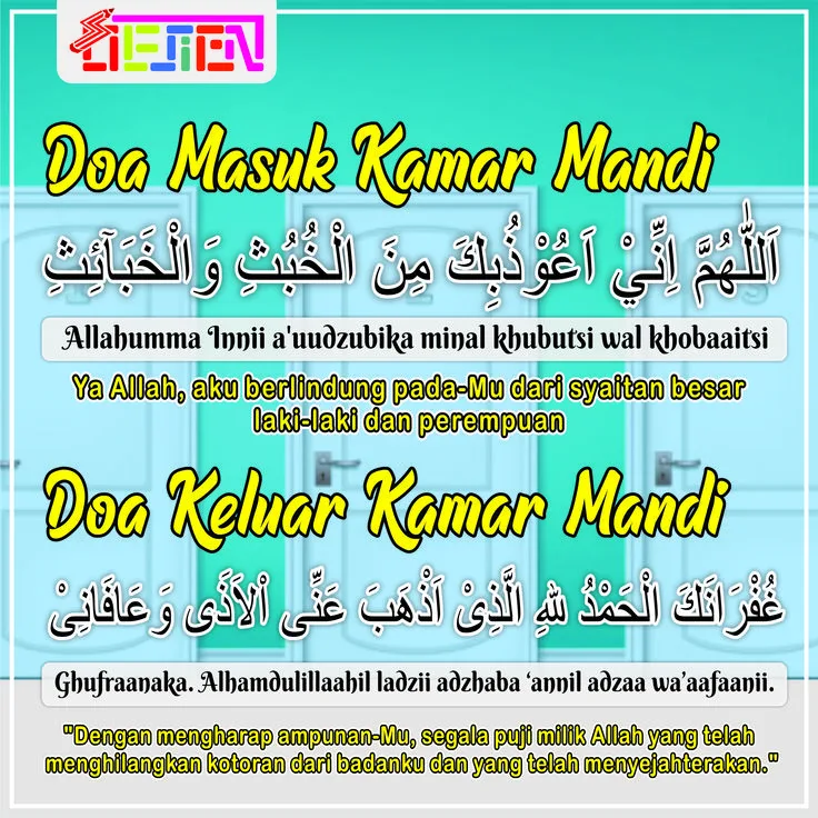 doa mandi besar: Hal yang Membatalkan dan Menyempurnakan Mandi Wajib