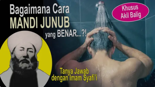 Doa Mandi Wajib Pria dan Bacaan Niatnya