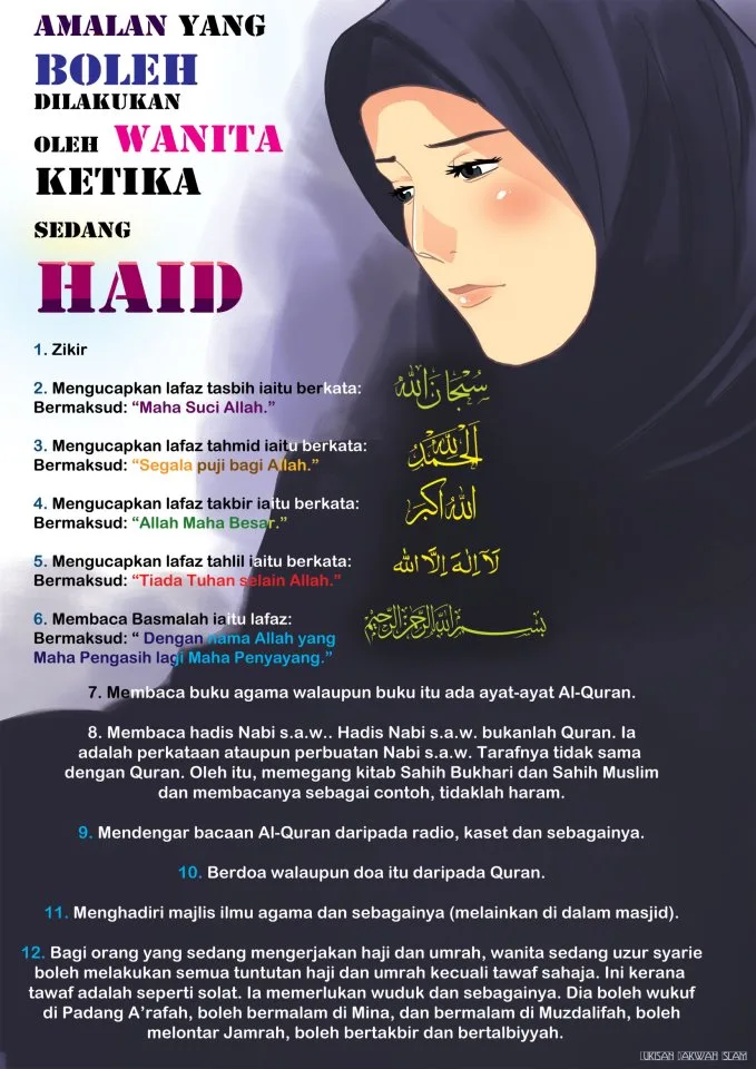 Waktu yang Tepat untuk Melafalkan Niat Adus Haid