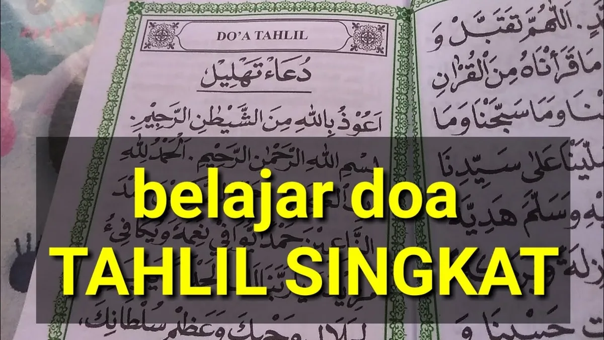 Mengapa Doa Setelah Tahlilan Menjadi Penentu Makna Sebuah
