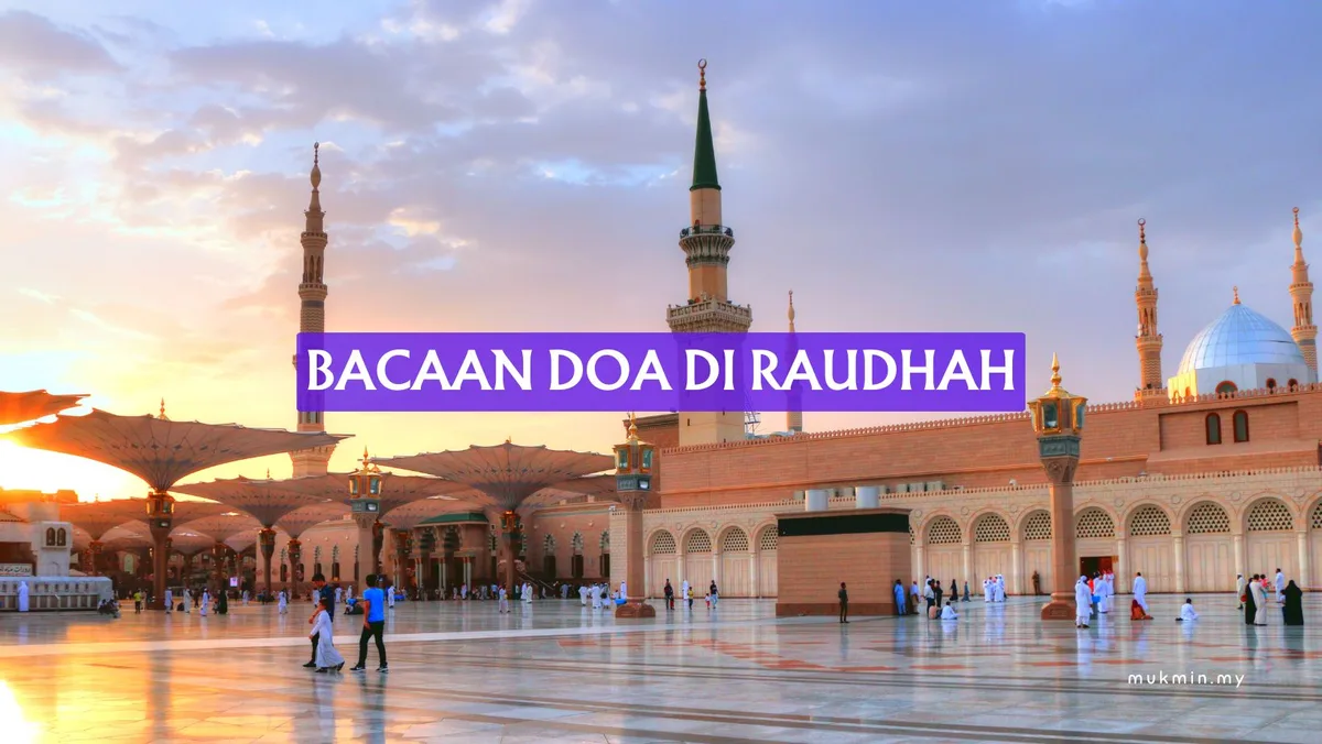 doa ziarah raudah