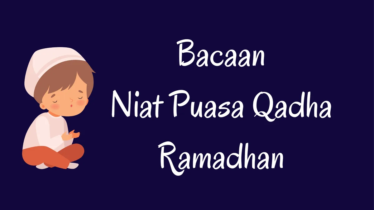 doa niat puasa qadha
