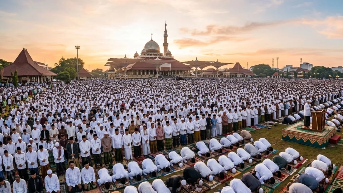 Pembahasan Rakaat Sholat Idul Fitri: Jumlah, Takbir, dan