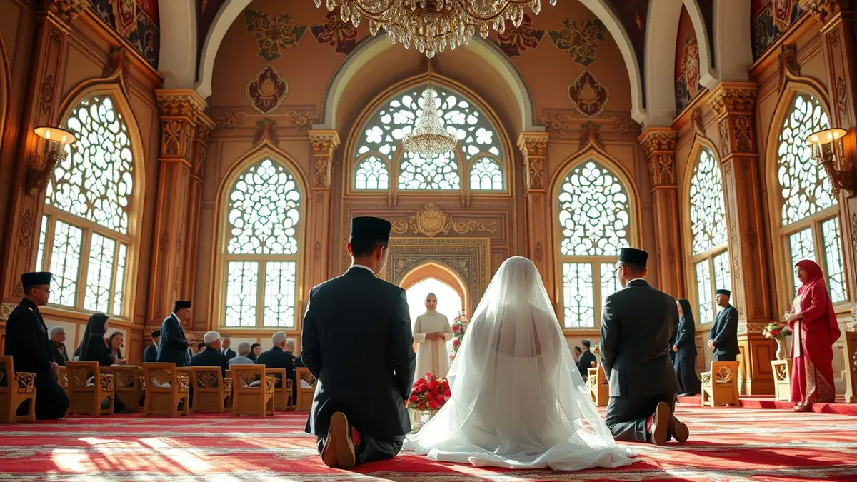 hukum khutbah nikah