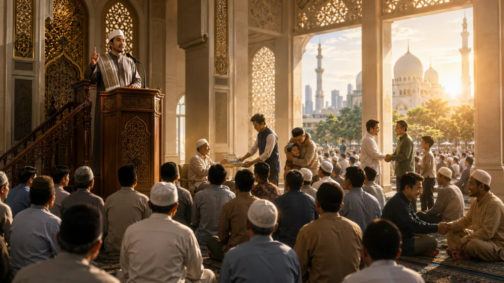 khutbah tentang akhlak: Menjadikan Akhlak sebagai Kebiasaan, Bukan Hanya Materi