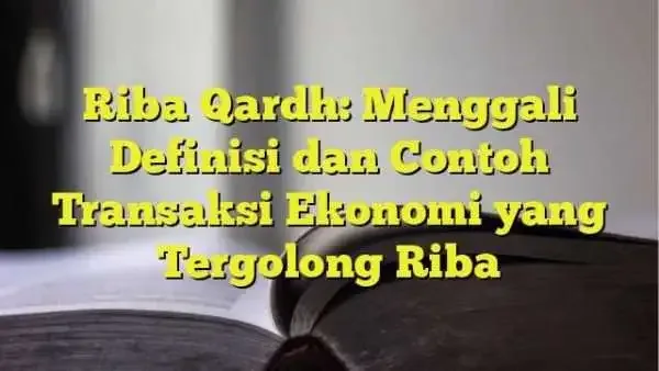 riba qardh
