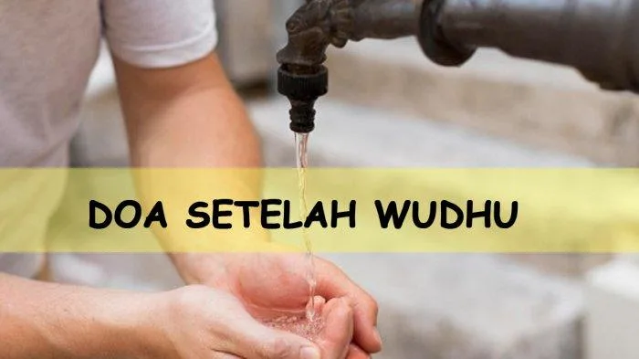 doa setelah wudhu panjang