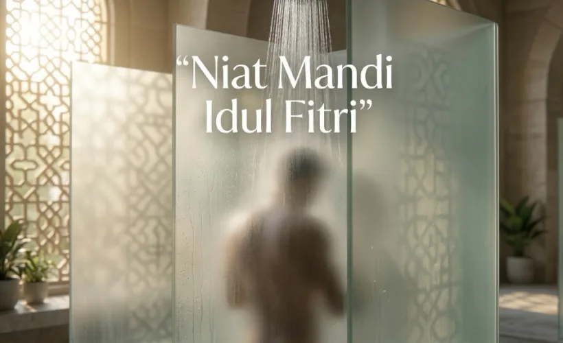niat mandi idul fitri: Niat Mandi Sunnah Idul Fitri dan Tata Cara Pelaksanaannya
