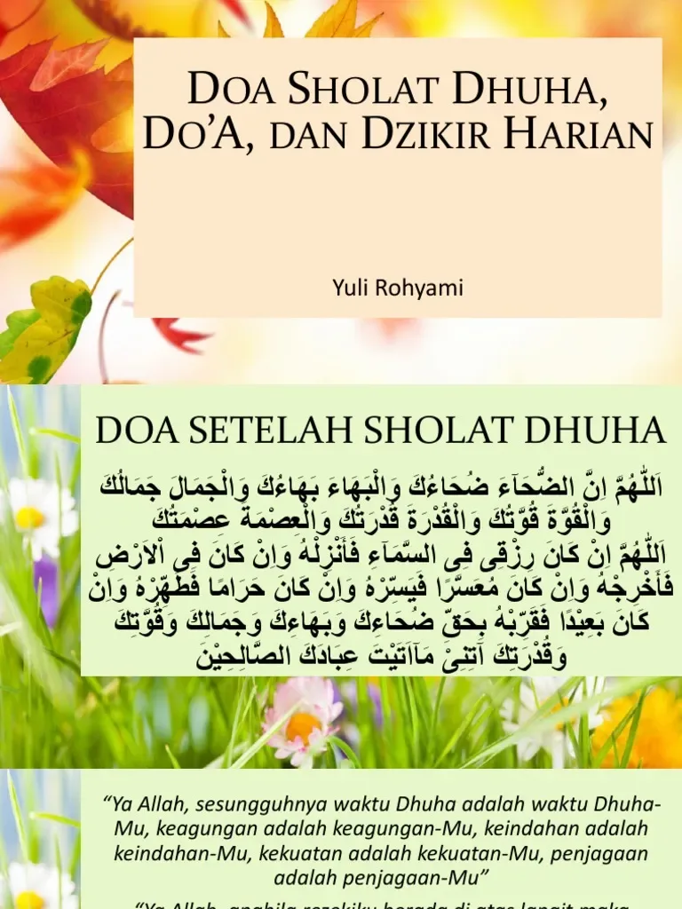 doa sholat dhuha - Doa Niat Sholat Dhuha dan Hubungannya dengan Kesempurnaan