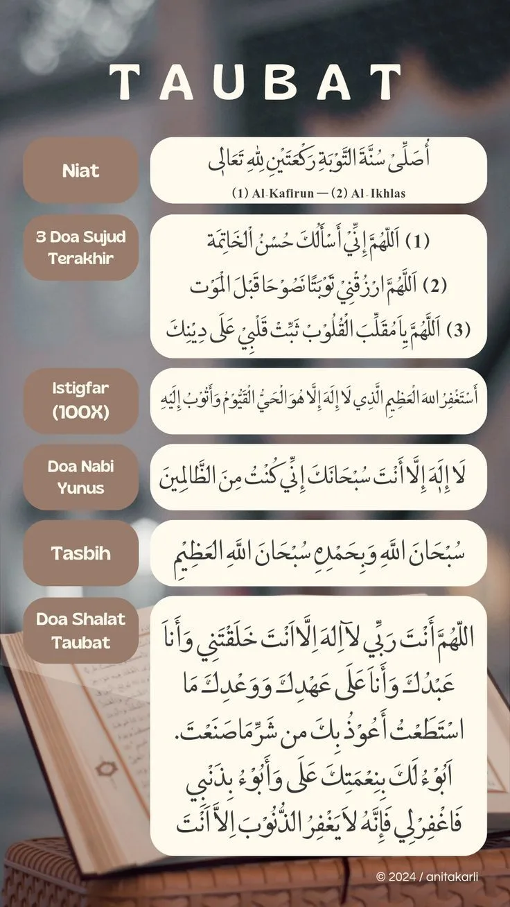 Arti Mendalam Niat Mandi Taubat dan Pesan yang Terkandung