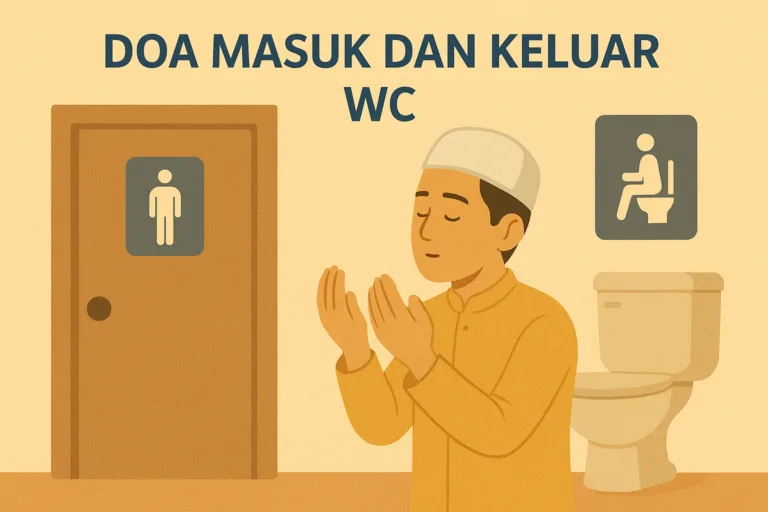 Apakah Doa Masuk WC Cukup Diucapkan dalam Hati?