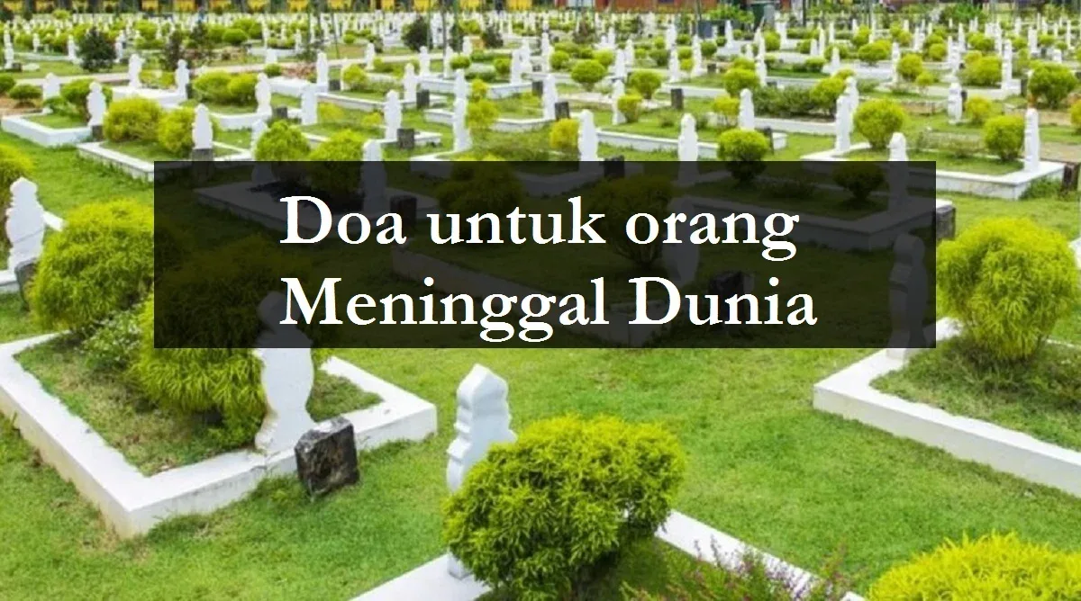 doa untuk orang meninggal