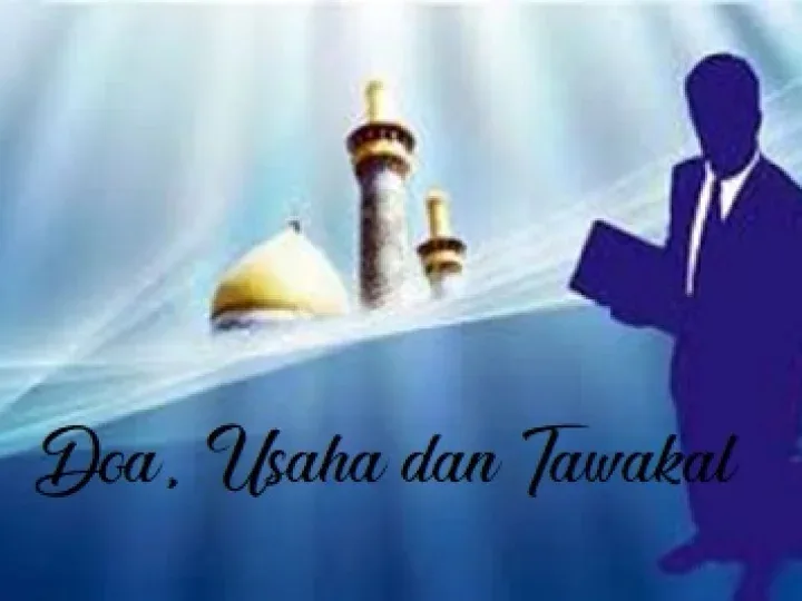 tawakal dan doa