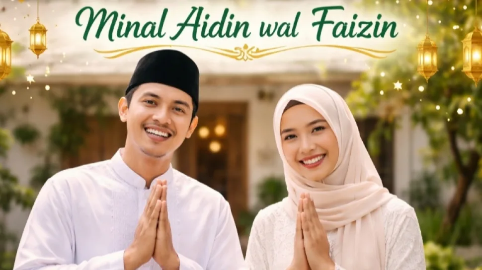 minal aidin wal faizin