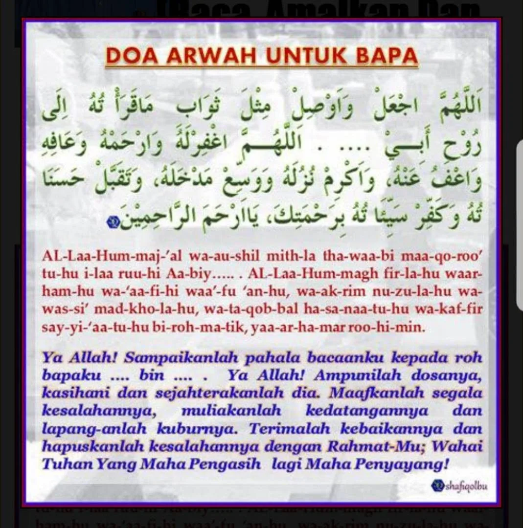 Doa untuk Almarhumah Lengkap Arab, Latin, dan Artinya