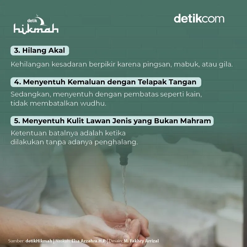 apakah madzi membatalkan wudhu