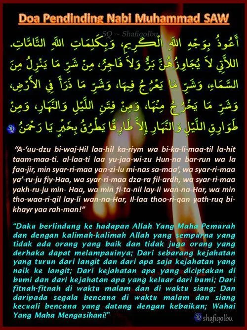 Doa Nabi Muhammad Lengkap Arab, Latin, dan Artinya: