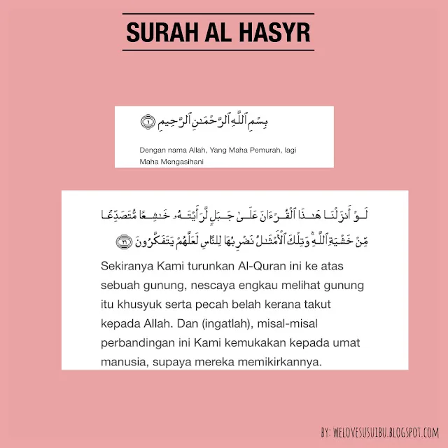 Pelajaran Akhlak yang Bisa Ditarik dari Surat Al-Hasyr