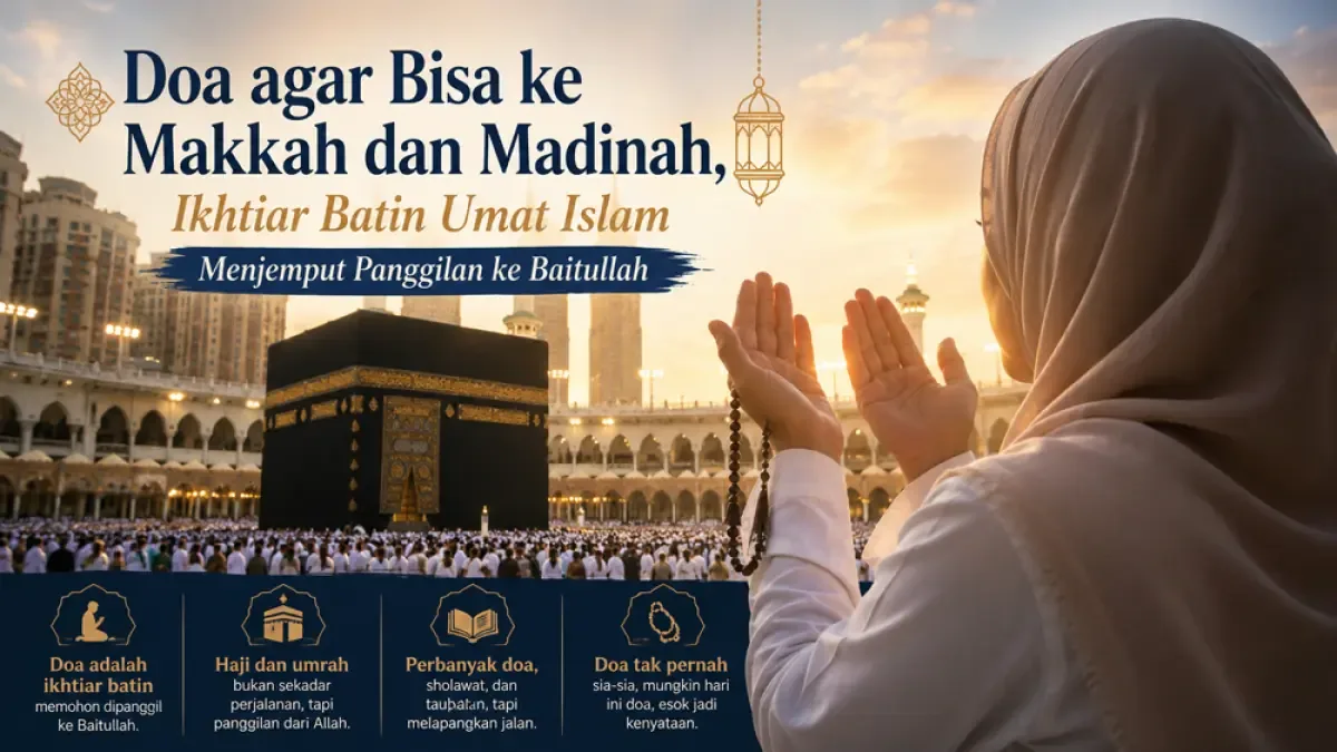 Merangkai Doa di Makkah dengan Amalan Harian Selama di