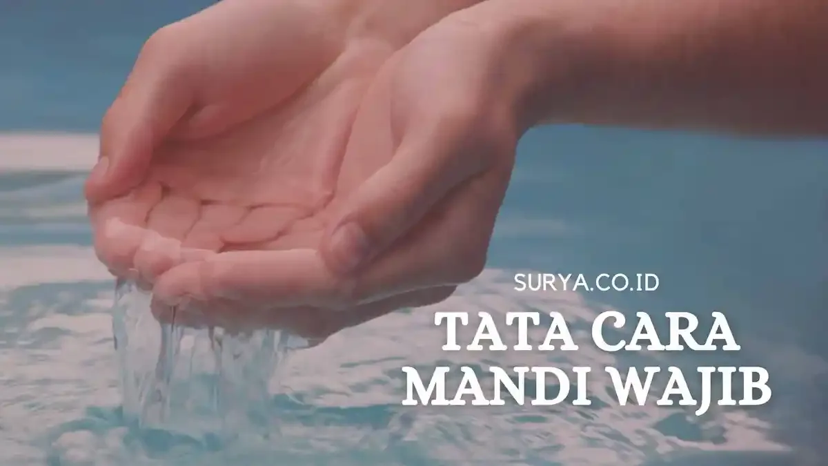 tata cara mandi wajib