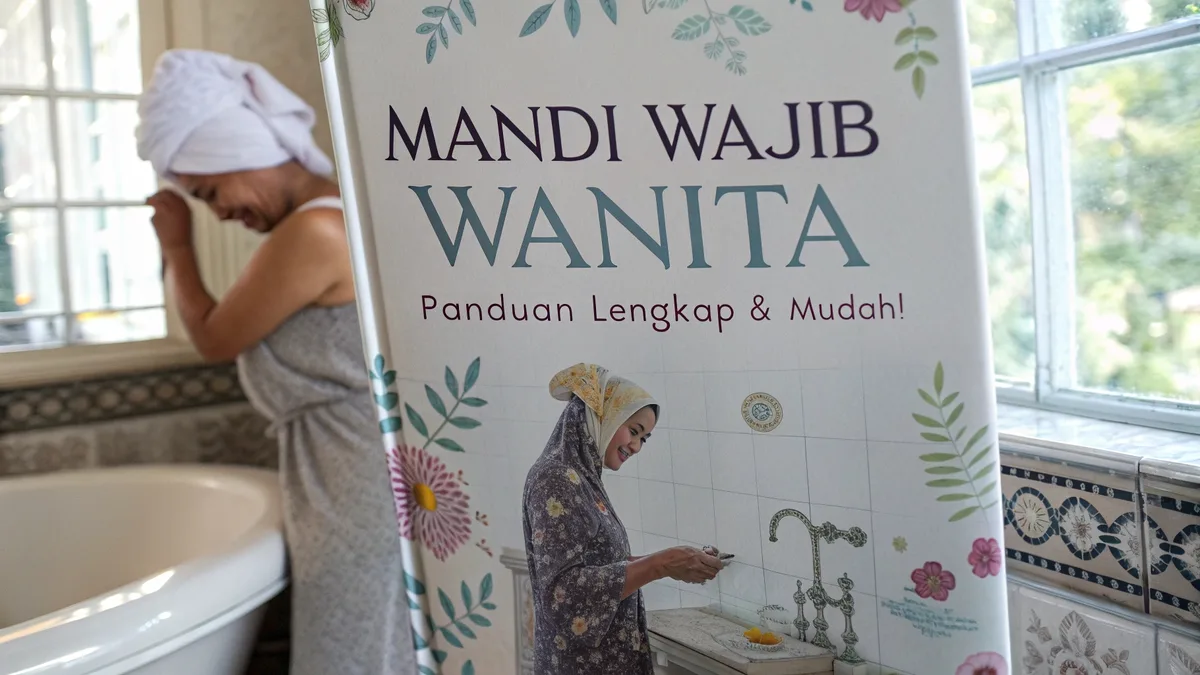 langkah langkah mandi wajib - 7 Langkah Mandi Wajib Setelah Haid yang Wanita