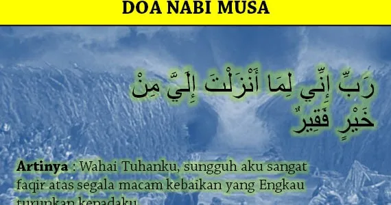 doa nabi musa